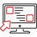 Interfaz De Usuario Computadora Portatil Red Icono