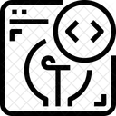 Navegador Interfaz Codificacion Icono