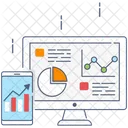 Panel De Control Empresarial Rendimiento Empresarial Analisis Empresarial Icono