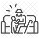 Aging Society Elderly Senior Icon
