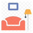 Interior Furniture Furniture Sofa Icon