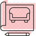 Interior Design Decor Icon