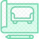 Interior Design Decor Icon
