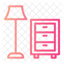 Interior Design Furniture Cabinet Icon
