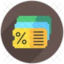Discount Retail Voucher Icon