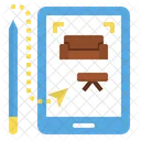 Interior Design Decorator Icon