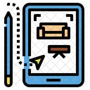 Interior Design Decorator Icon