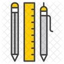 Pencil Architecture Ruler Icon