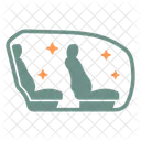 Interior Detailing Car Wash Car Icon