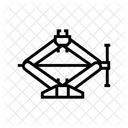 Jack Car Repair Icon