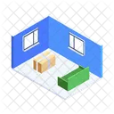 Furniture Walls Flooring Icon