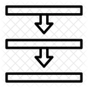 Interligne Espacement Lignes De Texte Icône