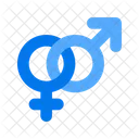 Interlocked Sex Gender Icon