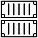 Shipment Consignment Intermodal Container Icon