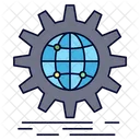 Internacional Negocios Mundo Icono