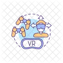 Virtual Internal Metaverse Icon