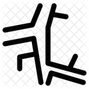 Internal Veins Blood Vessel Cardiovascular Vassel Icon