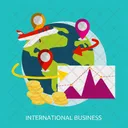 International Business Global Icon