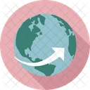 World Globe Exchange Icon