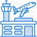 International Airport Airport Airplane Icon