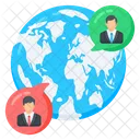 International Business International Partners International Employees Icon