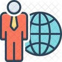 International Businessman International Businessman Icon