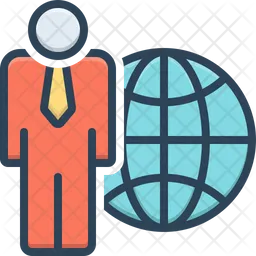 International Businessman  Icon