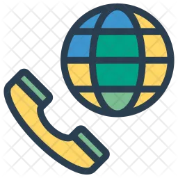 International Call  Icon