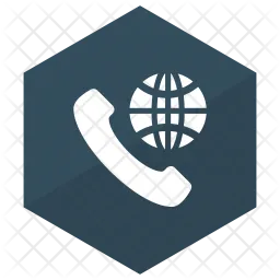 International Call  Icon