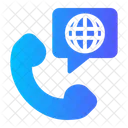 Call International Call Worldwide Icon