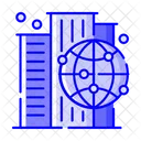 International Corporation Global Corporation Global Business Icon