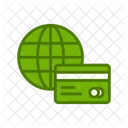 International Credit Card  Icon