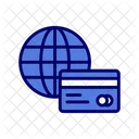 International Credit Card  Icon
