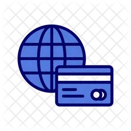 International Credit Card  Icon