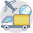 International Delivery Air Icon