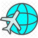International Flight International Travel Airplane Icon