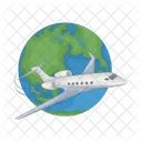 International Flight Flight Airplane Icon