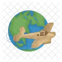 International Flight Flight Airplane Icon