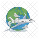 International Flight Flight Airplane Icon