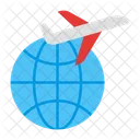 International Flight Flight Airplane Icon