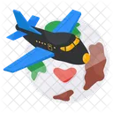 International Flight Global Flight Foreign Flight Icon