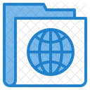World Folder Global Folder Icon