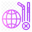 International No Plastic Eco Friendly Icon