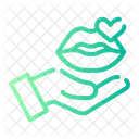 International Kissing Day Love And Romance Lips Icon