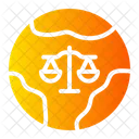 International Law Law Balance Scale Icon