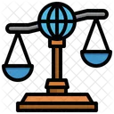 International law-international-law-justice-globe grid  Icon