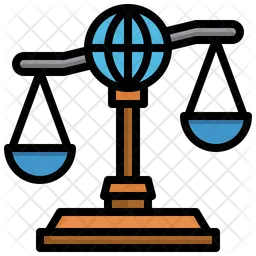 International law-international-law-justice-globe grid  Icon