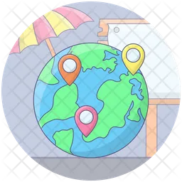 International Location  Icon