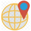 International Location Map Icon
