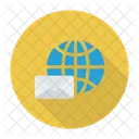 International Mail Earth Mail Icon